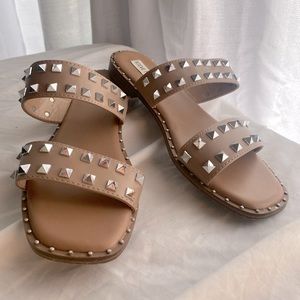 Steve Madden studded sandal slide size 9